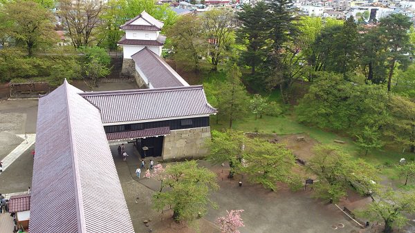 鶴ヶ城（1/460 会津若松城）日本の名城プラモデル 初心者ビギナー版