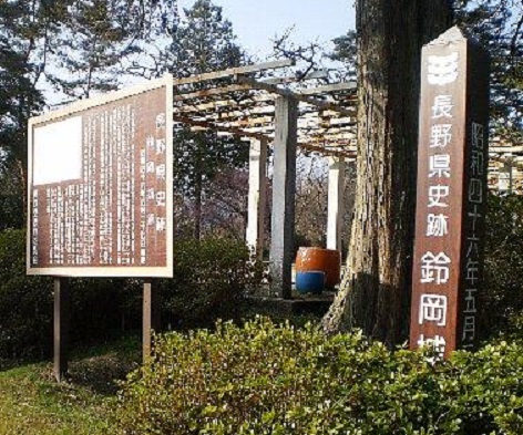 鈴岡城／アクセス・場所・地図 信濃守護小笠原家が3家に分裂した一つ鈴岡小笠原家の居城 鈴岡城【お城特集 日本の歴史】