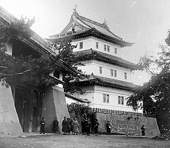 Matsumae_Castle_in_Taisho_era-1