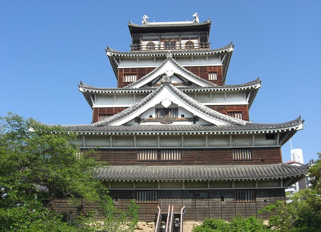 広島城（1/350）日本の名城プラモデル スタンダード版