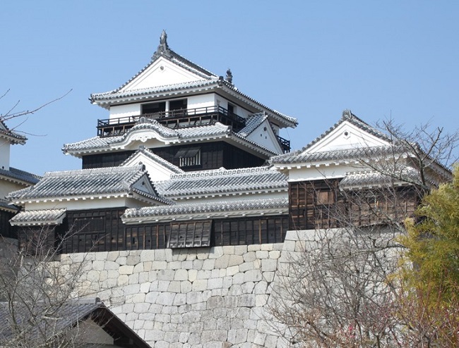 松山城（1/450）日本の名城プラモデル 初心者ビギナー版