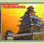 幻の天守閣（天主閣） 安土城（1/540）日本の名城プラモデル ゴールドメッキ豪華版