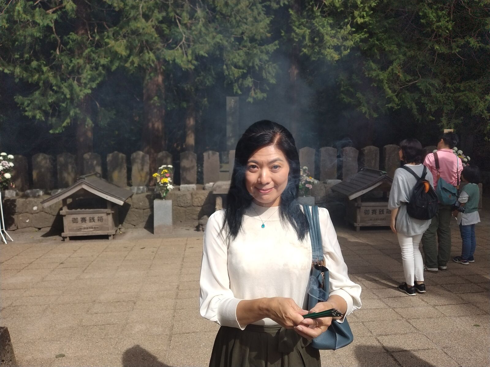 白虎隊十九士の墓に参拝