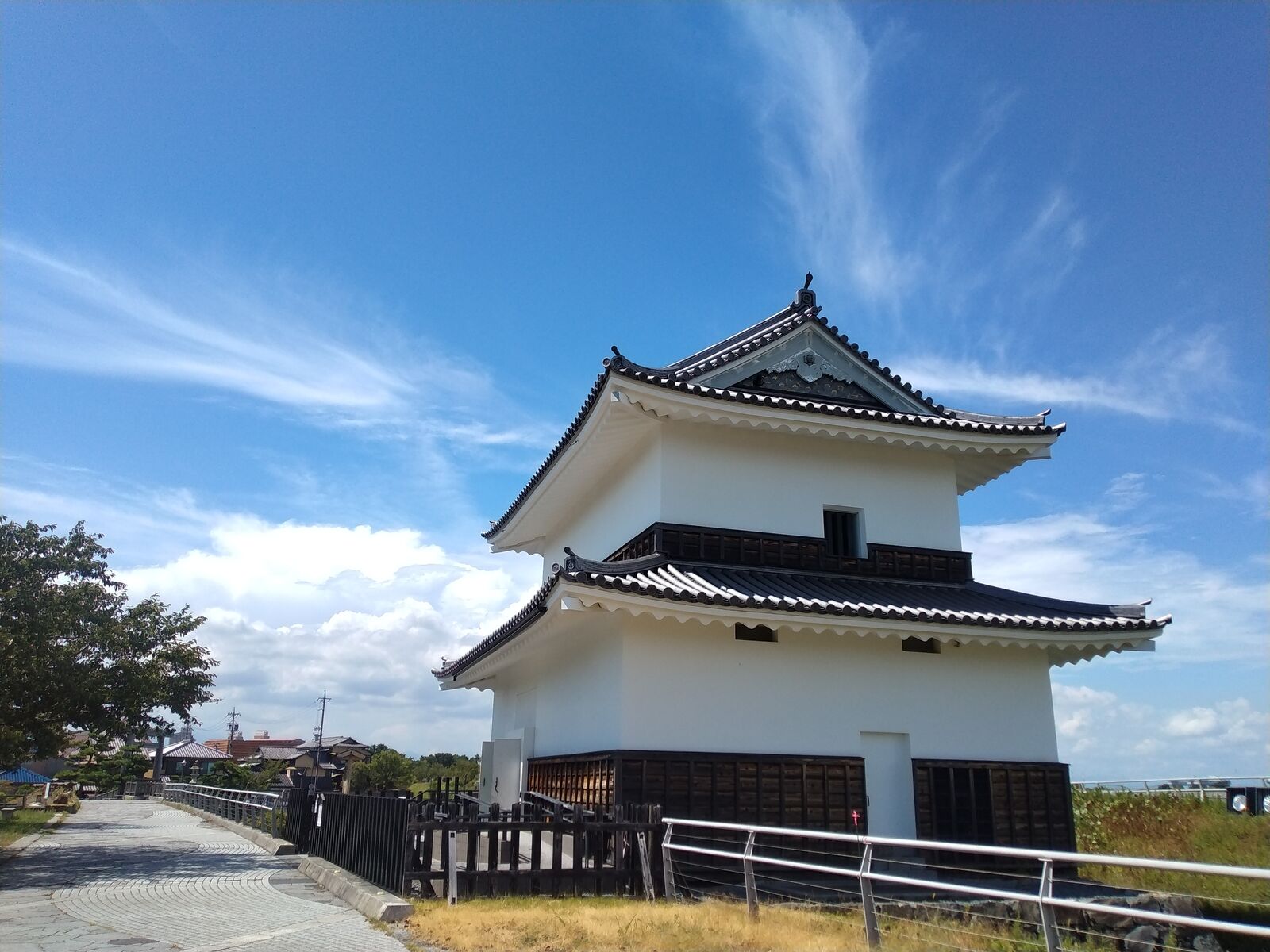 桑名城 蟠龍櫓を横から