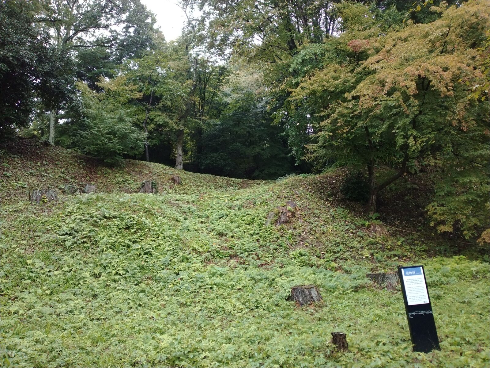 二本松城跡(霞ヶ城公園)の曲輪