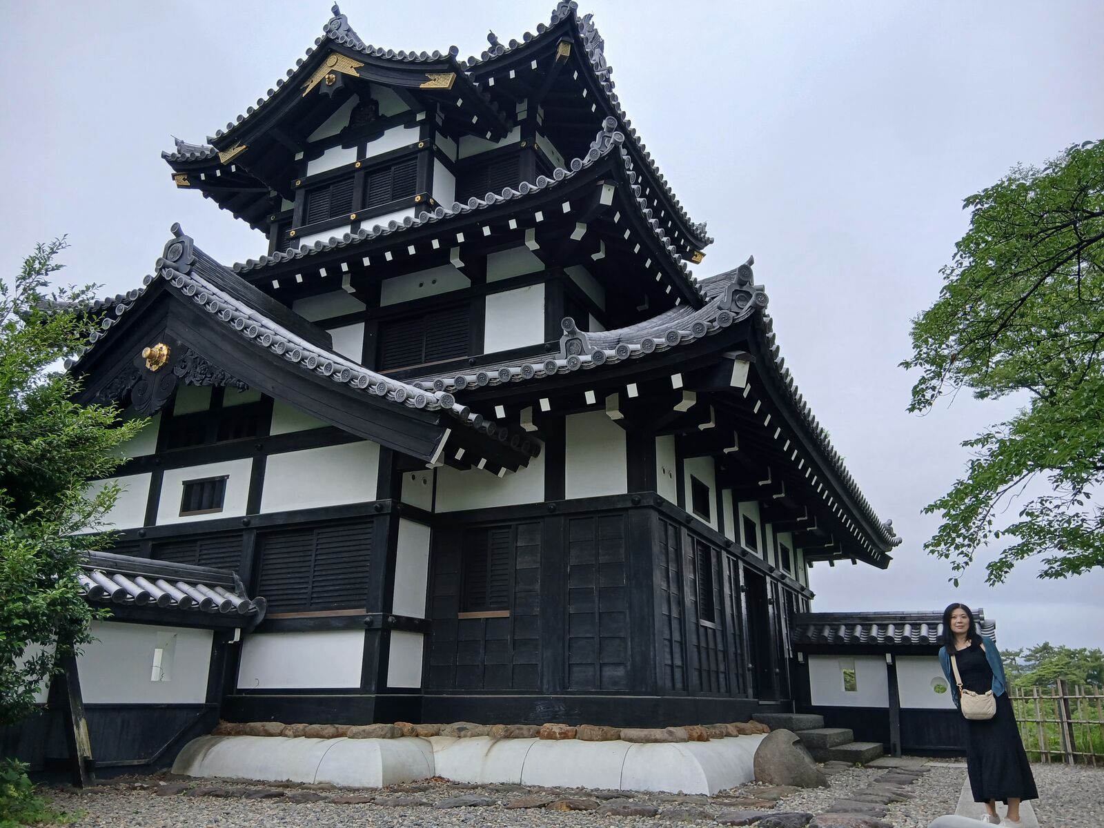 高田城の三重櫓