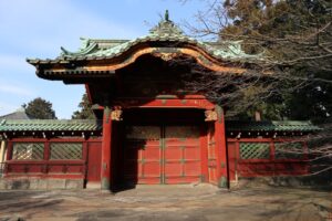 寛永寺 厳有院霊廟の勅額門