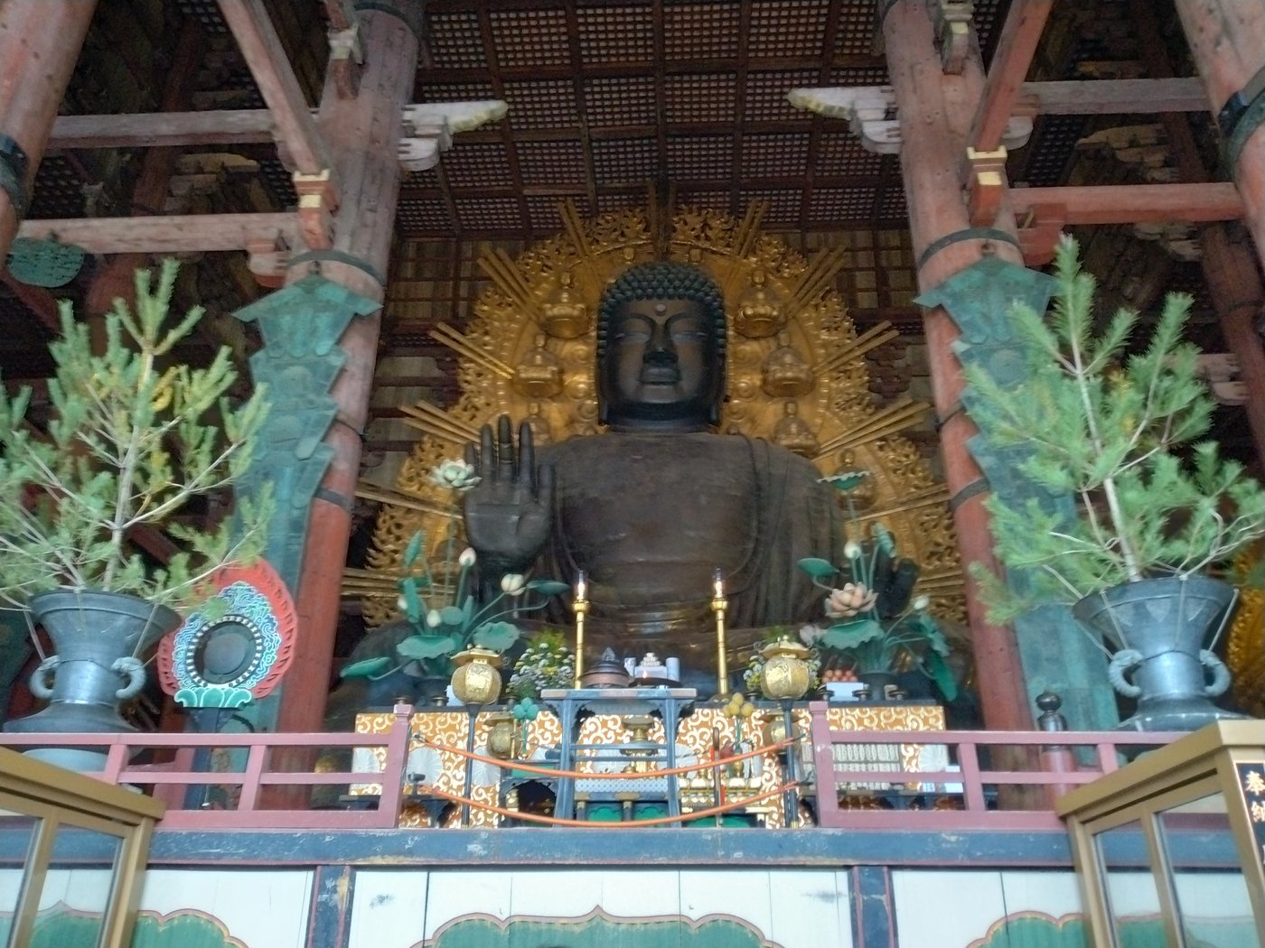 東大寺の大仏(盧舎那仏坐像)