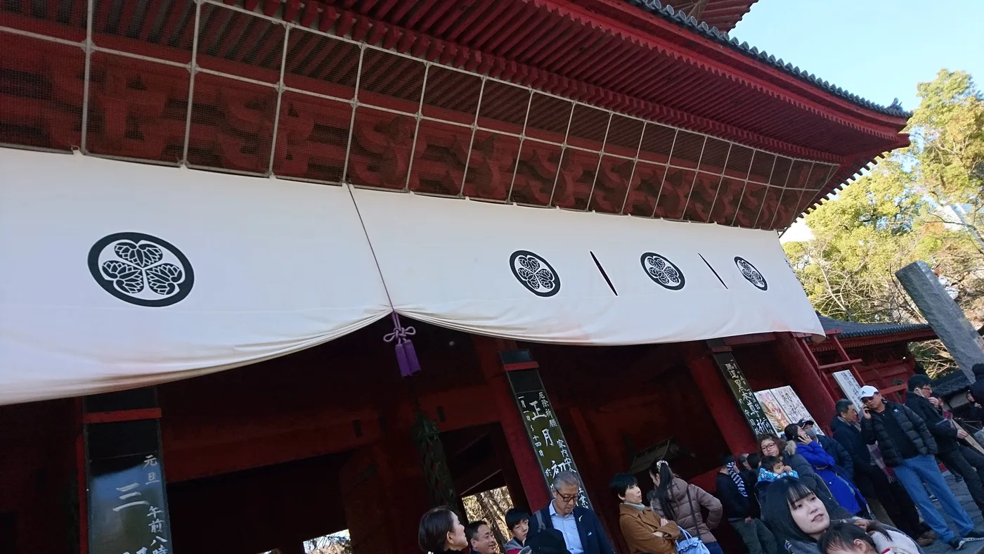 増上寺の三解脱門