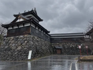 大和郡山城の追手向櫓と多聞櫓