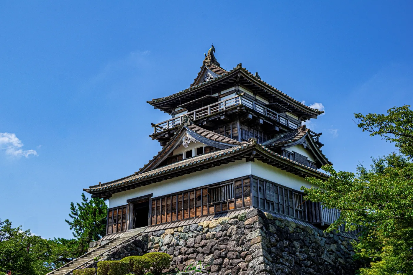 丸岡城の天守